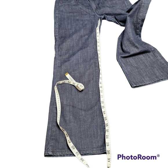 Cj By Cookie Johnson Grace Casual Dark Blue Denim Bootcut Jeans Women's Size 30 - Picture 7 of 9